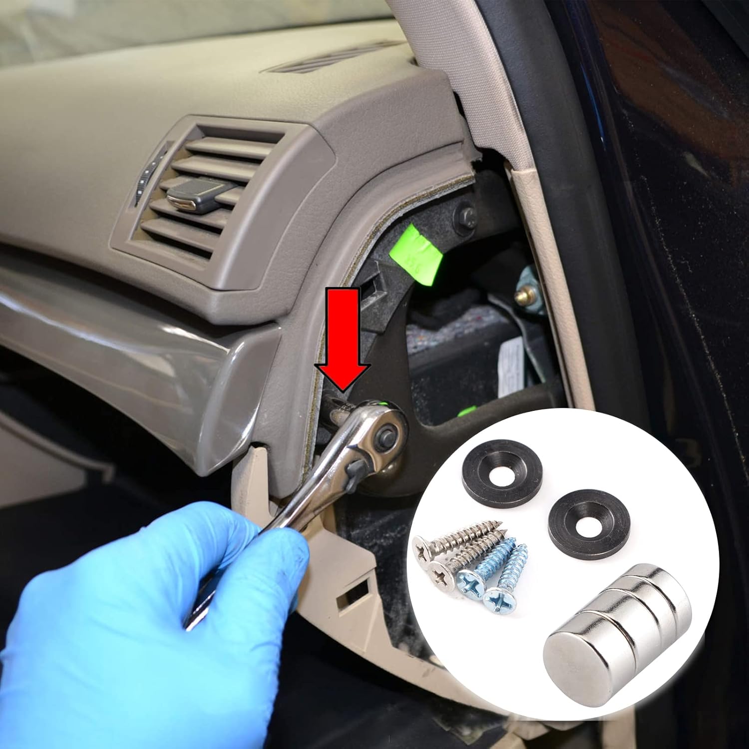 Glove Box Repair Kit, Car Glove Box Repair, Lid Latching, X8R0069 Latching Fix Kit, Fit for Bora 1J2 1998-2005 Saloon
Glove Box Repair Kit, Car Glove Box Repair, Lid Latching, X8R0069 Latching Fix Kit, Fit for Bora 1J2 1998-2005 Saloon
