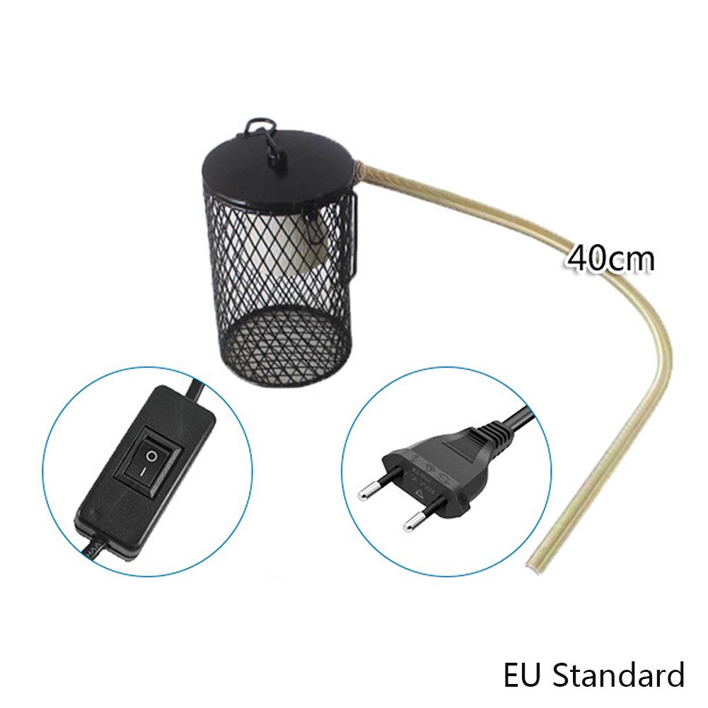 220V Reptile Heat Lampshade Pet Heater Lamp Guard Timeable Anti-Scalding Preservation Infrared Ceramic Heat Lamp Lizard Turtles
220V Reptile Heat Lampshade Pet Heater Lamp Guard Timeable Anti-Scalding Preservation Infrared Ceramic Heat Lamp Lizard Turtles