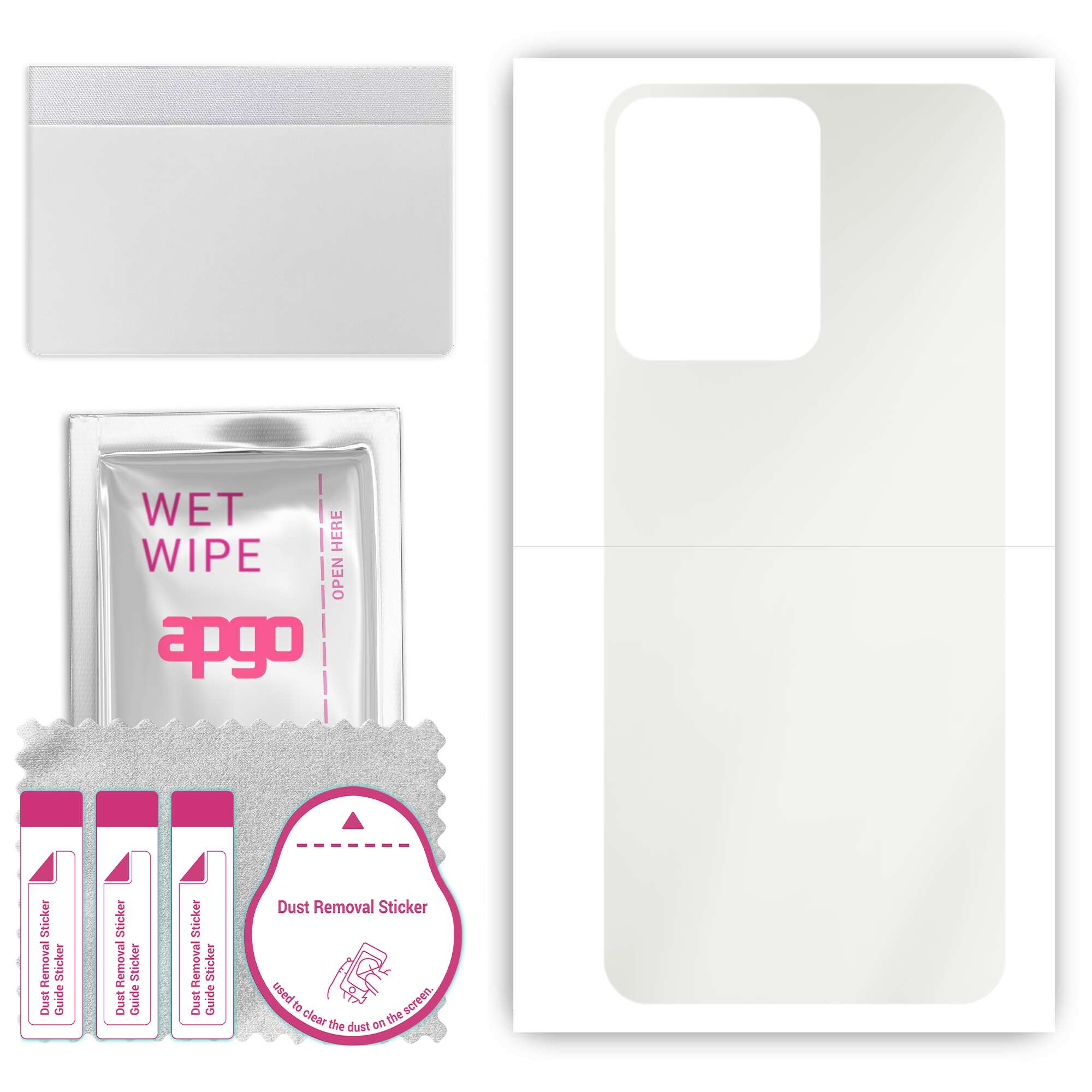 apgo MATTE Protective Skin Sticker for the back compatible with Vivo IQOO Z6 Lite 5G, Wrap Film, Hydrogel Film, Flexible, Soft TPU with positioning la
apgo MATTE Protective Skin Sticker for the back compatible with Vivo IQOO Z6 Lite 5G, Wrap Film, Hydrogel Film, Flexible, Soft TPU with positioning la