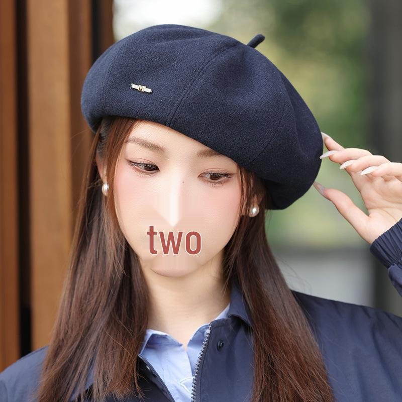 Женский корейский модный уличный берет - Осенне-зимняя теплая кепка газетчика для более стройного образа One Size темно-синий
Женский корейский модный уличный берет - Осенне-зимняя теплая кепка газетчика для более стройного образа One Size темно-синий