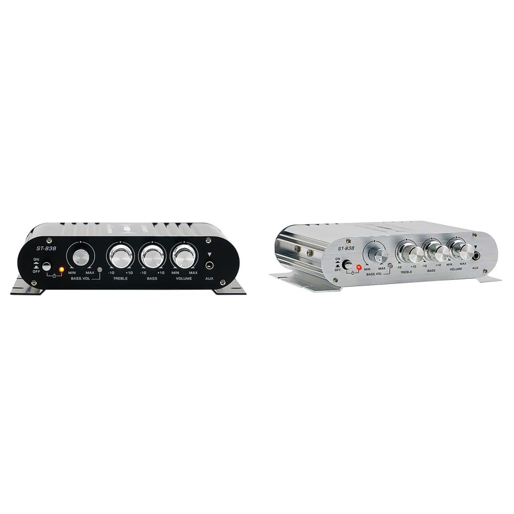 LF# ST-838 HiFi 2.1-канальный усилитель мощности сабвуферный усилитель 80 Вт*2 автомобильный домашний усилитель(Бла
LF# ST-838 HiFi 2.1-канальный усилитель мощности сабвуферный усилитель 80 Вт*2 автомобильный домашний усилитель(Бла