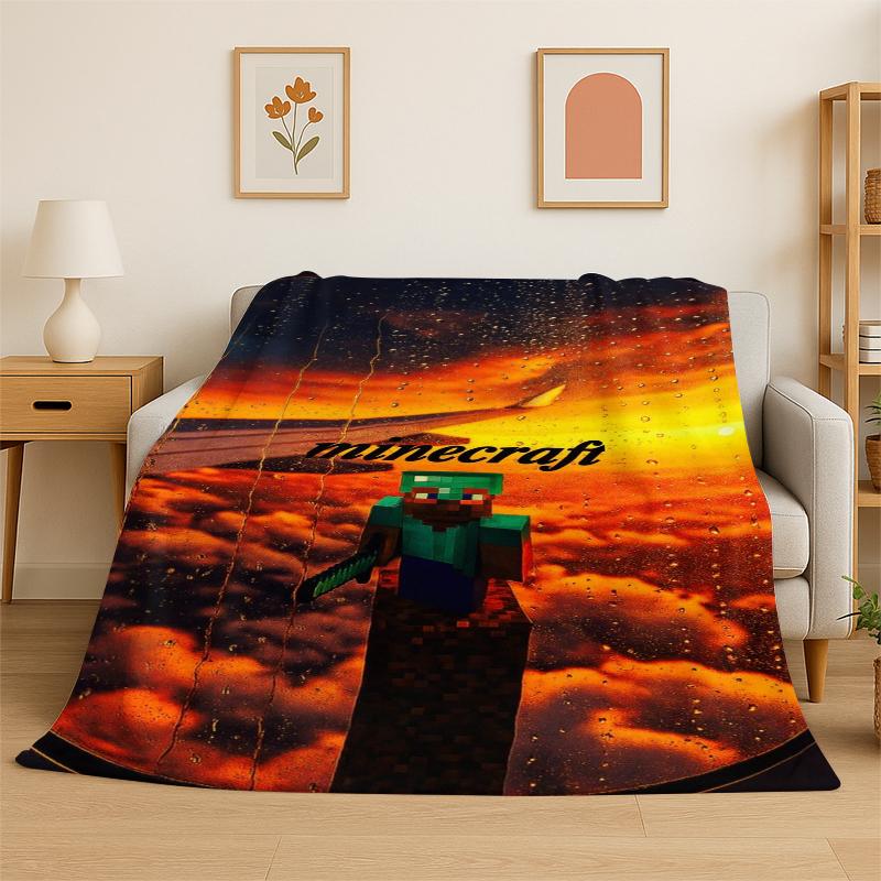 Classic S-Sandbox Cartoon Pixel Bulding Game Flannel Blanket Soft Warm Throw Blanket for Bedroom Living Room Bed Travel Gift 75x90cm
Classic S-Sandbox Cartoon Pixel Bulding Game Flannel Blanket Soft Warm Throw Blanket for Bedroom Living Room Bed Travel Gift 75x90cm