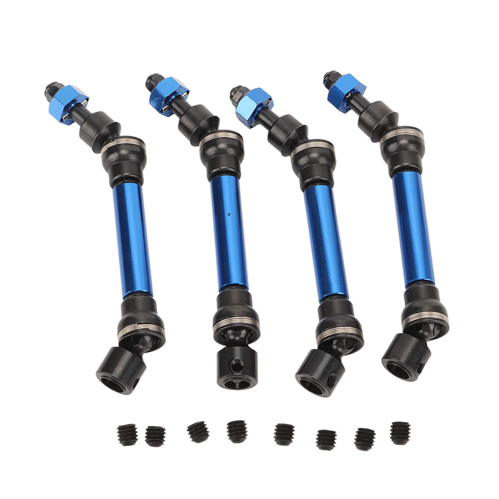 4Pcs RC Front Rear Drive Shaft Rust Protection Wearproof Stable RC Drive Transmission Shaft for Arrma 1 10 RC Car Dark темно-синього кольору
4Pcs RC Front Rear Drive Shaft Rust Protection Wearproof Stable RC Drive Transmission Shaft for Arrma 1 10 RC Car Dark темно-синього кольору