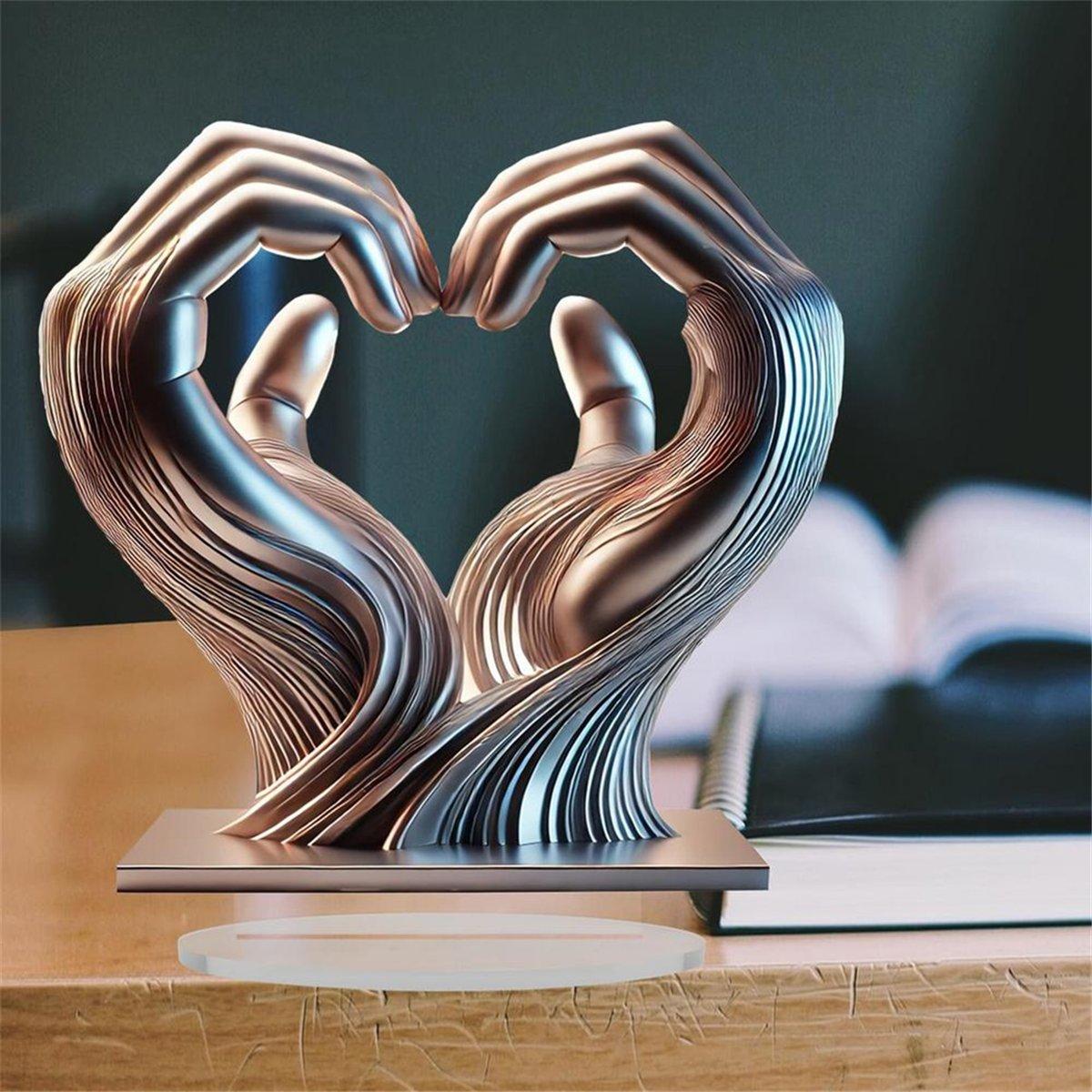 BHBL Love Finger Statue Heart-Shape Acrylic Hands Sculpture Modern Art Crafts Home Decor Aesthetic Decoration for Bedroom China Mainland
BHBL Love Finger Statue Heart-Shape Acrylic Hands Sculpture Modern Art Crafts Home Decor Aesthetic Decoration for Bedroom China Mainland