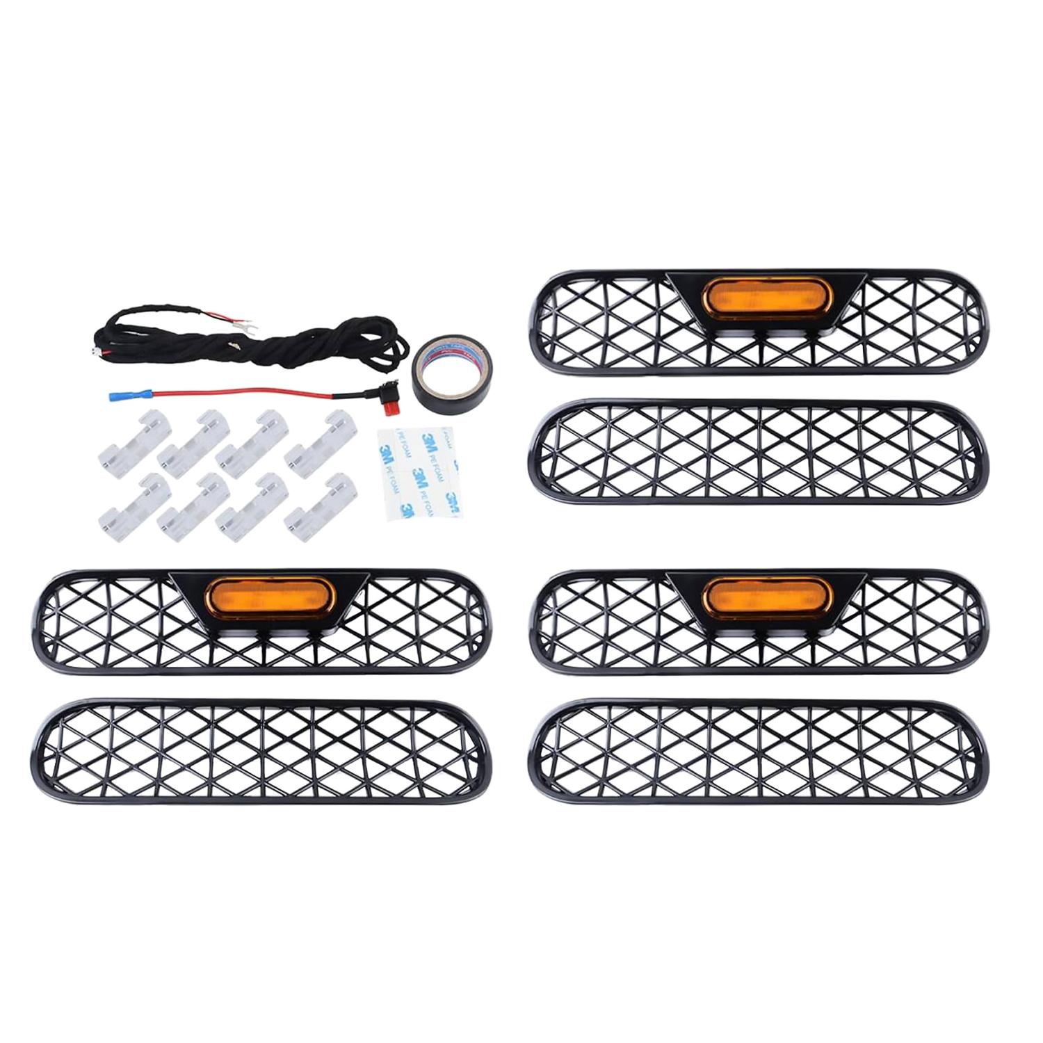 Front Bumper Insert Fog Light Lamp Cover Outer Grille For Ford Bronco 2026-2026 Grill Inserts Exterior Parts Accesories Modified
Front Bumper Insert Fog Light Lamp Cover Outer Grille For Ford Bronco 2026-2026 Grill Inserts Exterior Parts Accesories Modified