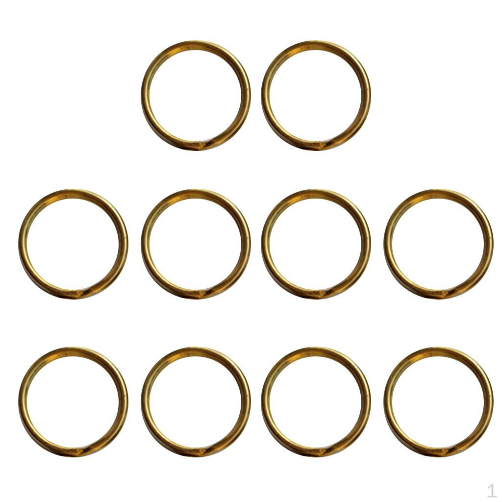 Brass Key Chain Hoop Keychain Clasps Connector - 8 Sizes 25mm
Brass Key Chain Hoop Keychain Clasps Connector - 8 Sizes 25mm