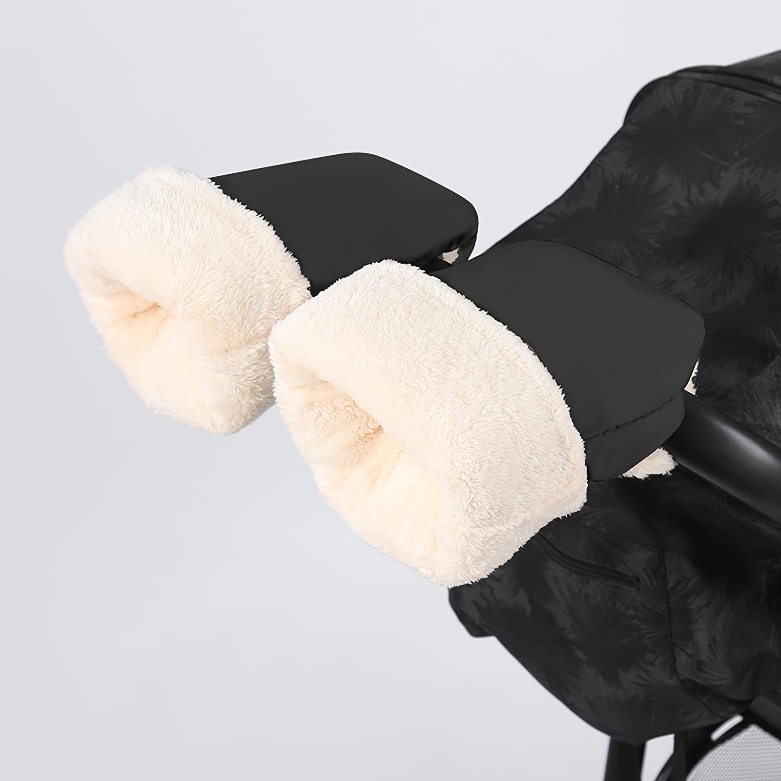 1pair Winter Stroller Gloves - Thick Fleece-Lined Windproof Cold-Resistant, Soft Fiber for Outdoor Baby Stroller Activities чорний
1pair Winter Stroller Gloves - Thick Fleece-Lined Windproof Cold-Resistant, Soft Fiber for Outdoor Baby Stroller Activities чорний