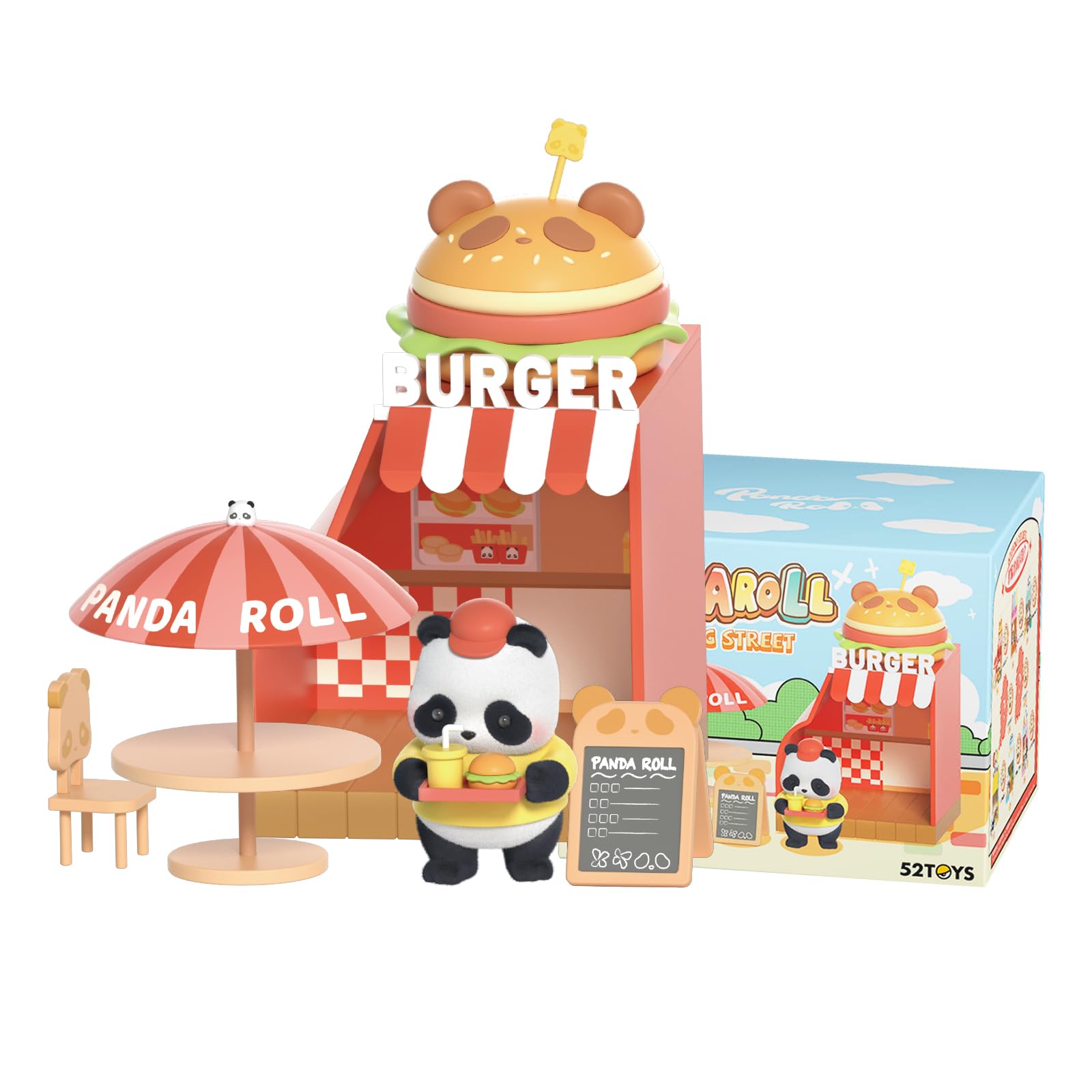 52TOYS Panda Roll Shopping Street Series Blind Box Trading Figure Flocked Panda Figure Collection Figure Painted Gacha Gacha Desktop Decoration Doll
52TOYS Panda Roll Shopping Street Series Blind Box Trading Figure Flocked Panda Figure Collection Figure Painted Gacha Gacha Desktop Decoration Doll