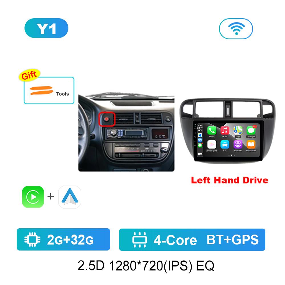 Левый руль 9 для Honda Civic (ЭЖ/ЭК/ЭМ) 1995 - 2001 GPS Android DSP Стерео WiFi Автомагнитола Мультимедийный плеер 2.5D Экран
Левый руль 9 для Honda Civic (ЭЖ/ЭК/ЭМ) 1995 - 2001 GPS Android DSP Стерео WiFi Автомагнитола Мультимедийный плеер 2.5D Экран