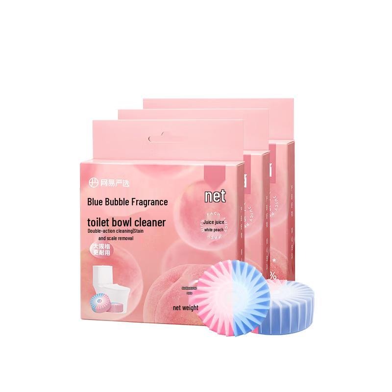 NetEase Yanxuan Scented Blue Bubble Toilet Cleaner Tablets
NetEase Yanxuan Scented Blue Bubble Toilet Cleaner Tablets