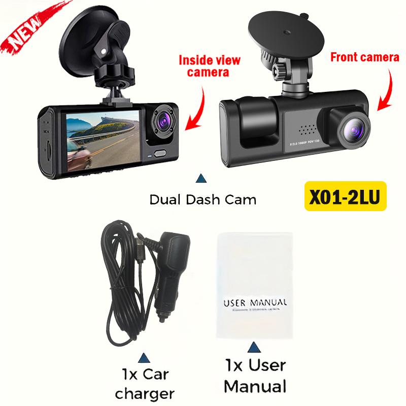 1080P Dash Cam for Cars 2/3 Channel WIFI Video Recorder Front and Rear View Camera for Vehicle W/IR G-Sensor Car Accessories NONE
1080P Dash Cam for Cars 2/3 Channel WIFI Video Recorder Front and Rear View Camera for Vehicle W/IR G-Sensor Car Accessories NONE
