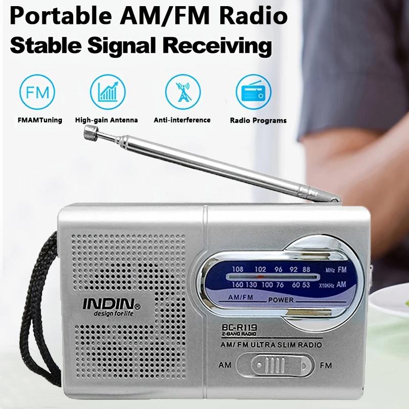 A Portable Radio With LED Display, High Sensitivity And 40mm Speaker For Home, Outdoor And Emergency Use - Batteries Not Include срібний
A Portable Radio With LED Display, High Sensitivity And 40mm Speaker For Home, Outdoor And Emergency Use - Batteries Not Include срібний