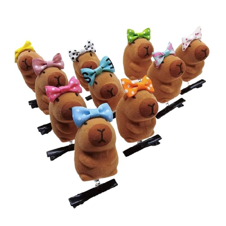 10pcs Capybara Hair Clip Stylish and Practical Hairpiece Hair Ornament Hairpieces Suitable for Women of All Ages
10pcs Capybara Hair Clip Stylish and Practical Hairpiece Hair Ornament Hairpieces Suitable for Women of All Ages