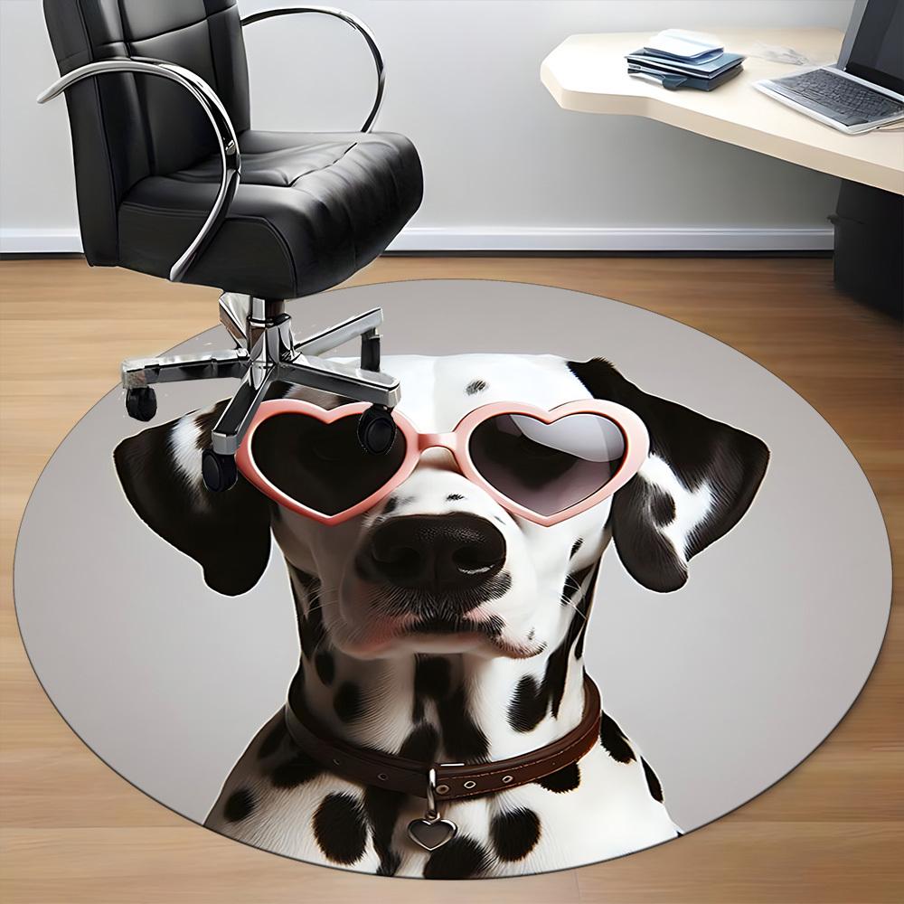 1pc Dalmatian Sunglasses Chair Carpet for Office, Non-slip, Soft and Durable Office Rug for Interior Decoration, Perfect for Office yy260313098 80cm by 80cm
1pc Dalmatian Sunglasses Chair Carpet for Office, Non-slip, Soft and Durable Office Rug for Interior Decoration, Perfect for Office yy260313098 80cm by 80cm