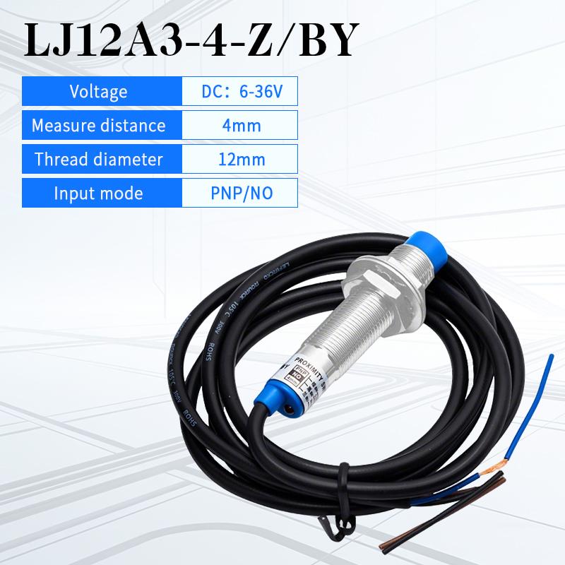 LIZAO LJ12A3-4-Z/BX/BY Inductive Proximity Switch, 1.2m Cable SN04-N Metal Detector for Position Sensing & PLC
LIZAO LJ12A3-4-Z/BX/BY Inductive Proximity Switch, 1.2m Cable SN04-N Metal Detector for Position Sensing & PLC