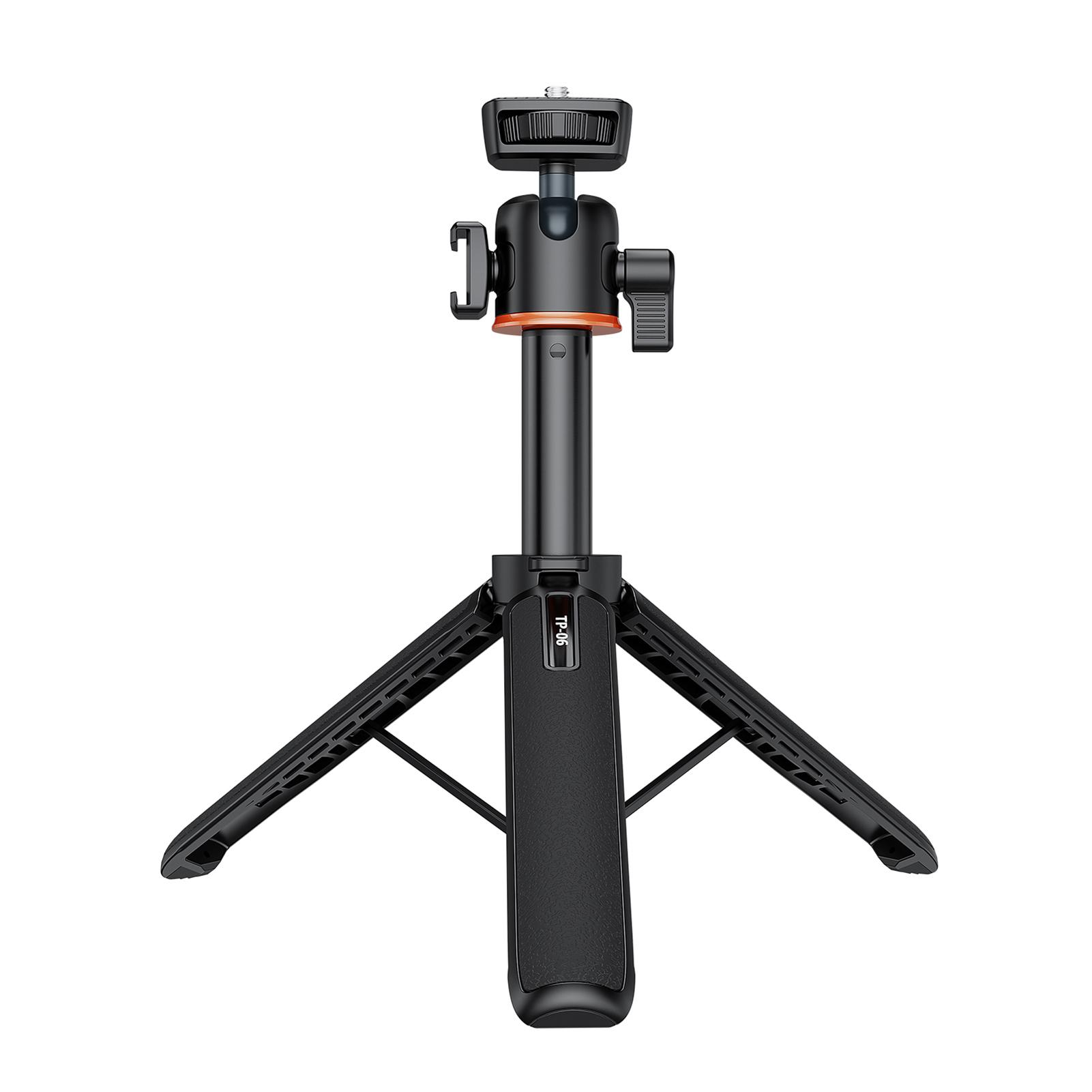 VRIG TP-06 Portable Selfie Stick Tripod Stand Aluminum Alloy with 1/4 Inch Screw Cold Shoe Mount 360° Rotatable Ballhead чёрный
VRIG TP-06 Portable Selfie Stick Tripod Stand Aluminum Alloy with 1/4 Inch Screw Cold Shoe Mount 360° Rotatable Ballhead чёрный