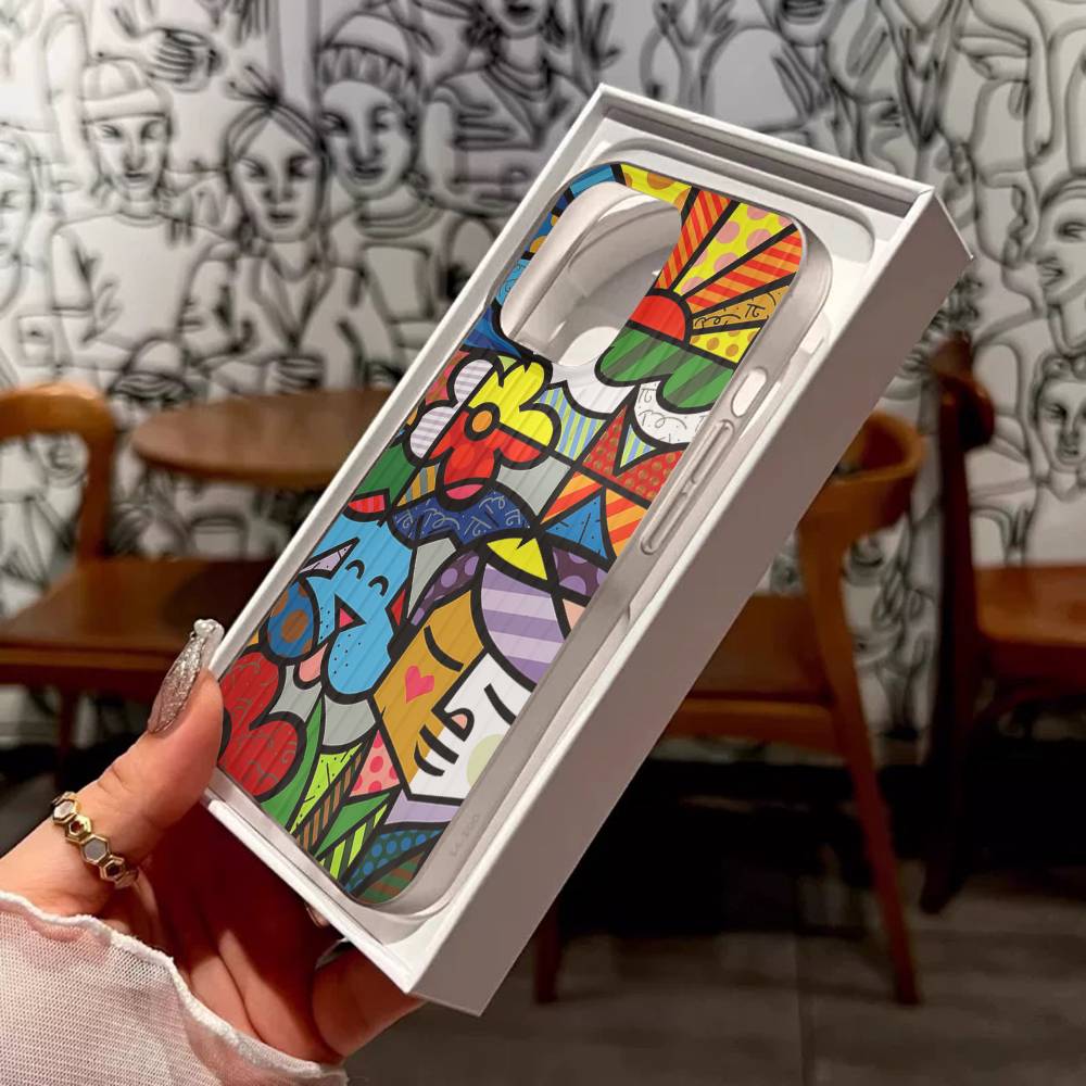 Art R-Romero Britto Phone Case For IPhone 16 15 17 Pro 11 12 13 14 Pro Max Plus Soft Ripple Silicone Cover Shell iPhone 14pro max
Art R-Romero Britto Phone Case For IPhone 16 15 17 Pro 11 12 13 14 Pro Max Plus Soft Ripple Silicone Cover Shell iPhone 14pro max