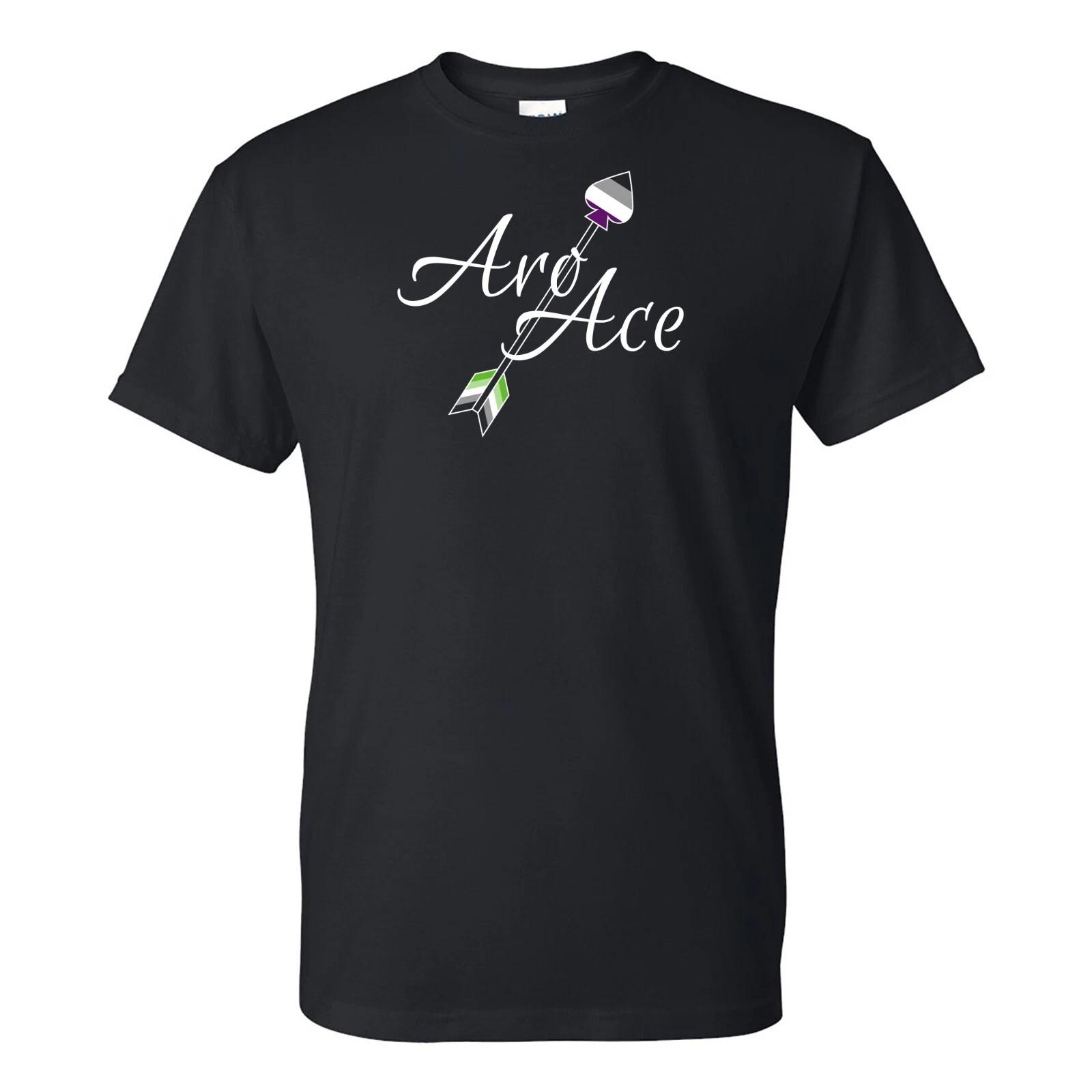 AroAce Arrow - Aromatic Asexual Pride Month Flag Script T Shirt - Black XL
AroAce Arrow - Aromatic Asexual Pride Month Flag Script T Shirt - Black XL