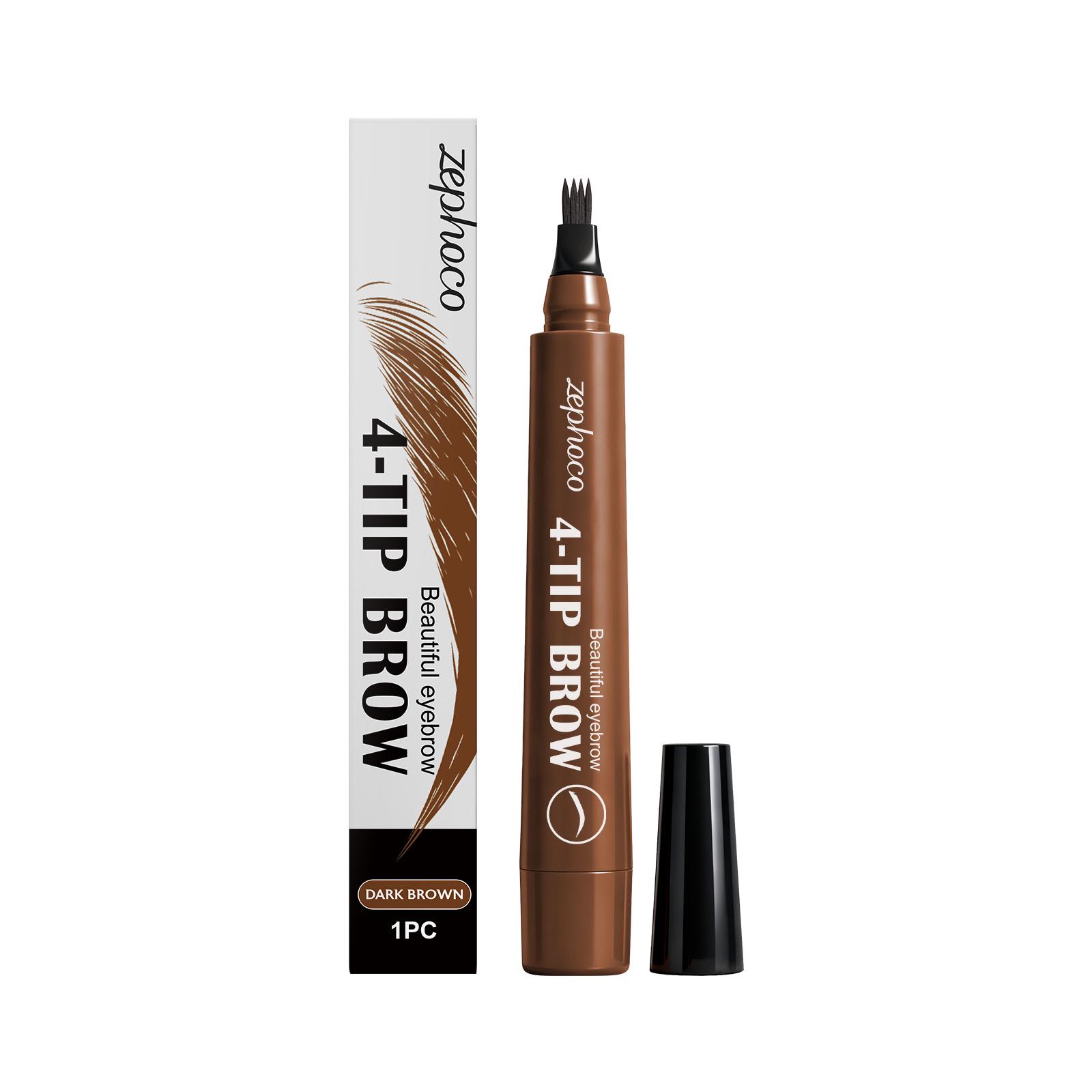 Zephoco Natural Four-Prong Eyebrow Pencil - 3D Color & Silky Smooth for Daily Contouring. глибокий/коричневий
Zephoco Natural Four-Prong Eyebrow Pencil - 3D Color & Silky Smooth for Daily Contouring. глибокий/коричневий