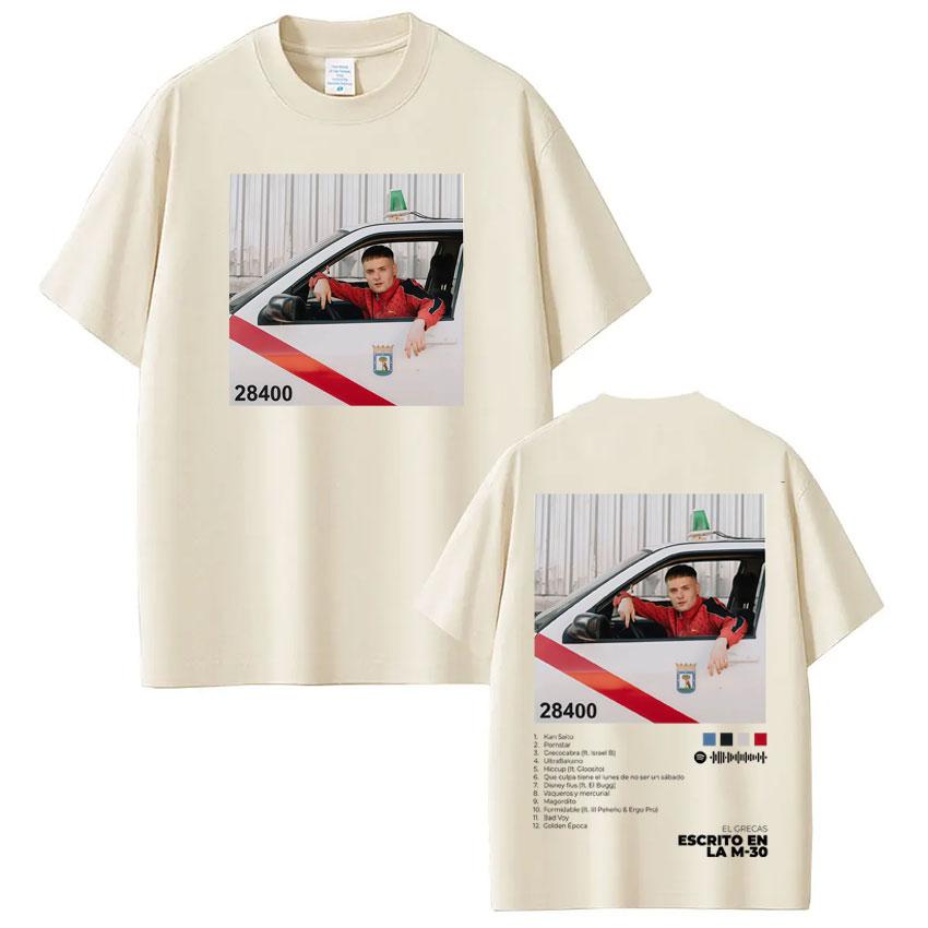 Rapper Grecas Tour Album Print Tshirts Men Women Fashion Luxury Tshirt Casual Short Sleeve Cotton High Quality Tee Shirts S
Rapper Grecas Tour Album Print Tshirts Men Women Fashion Luxury Tshirt Casual Short Sleeve Cotton High Quality Tee Shirts S