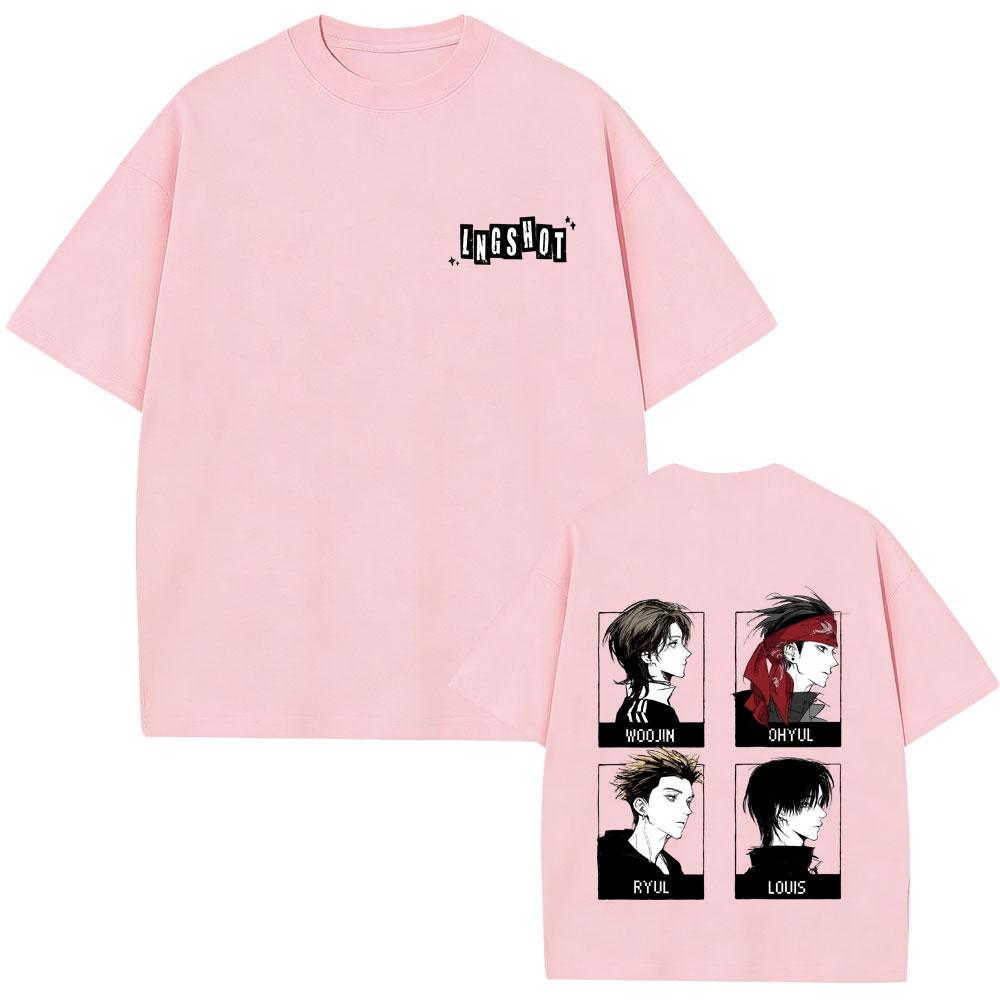 Korean Band Lngshot Cartoon Style Graphic T-shirt Men Women Kpop Fashion Trend T Shirts Unisex Vintage Casual Oversized Tshirt XL
Korean Band Lngshot Cartoon Style Graphic T-shirt Men Women Kpop Fashion Trend T Shirts Unisex Vintage Casual Oversized Tshirt XL