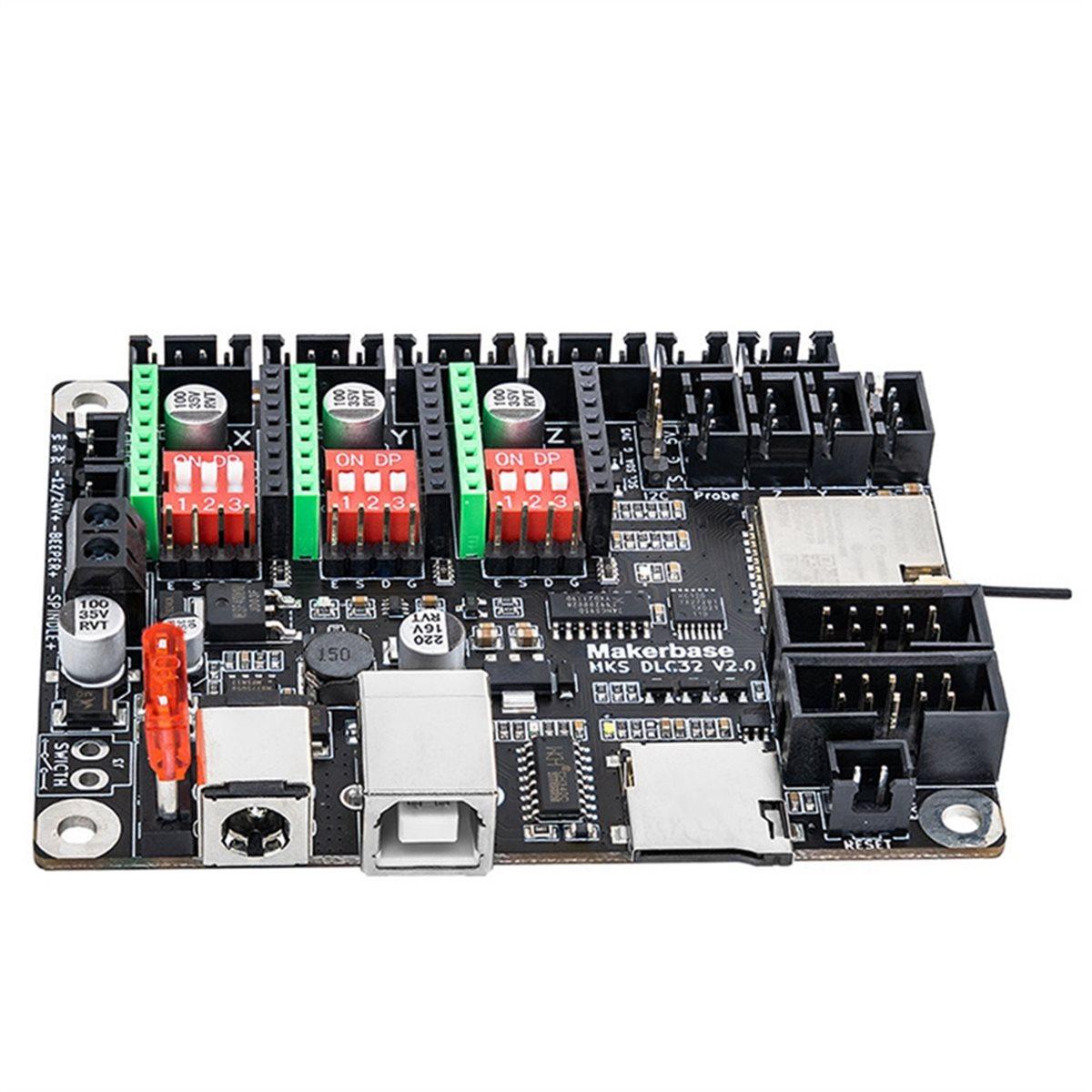 MKS DLC32 V2.1 32bits Motherboard Offline Controller TS24/TS35-R Woodwork Engraver Motherboard TMC2209 for Engraving China Mainland
MKS DLC32 V2.1 32bits Motherboard Offline Controller TS24/TS35-R Woodwork Engraver Motherboard TMC2209 for Engraving China Mainland