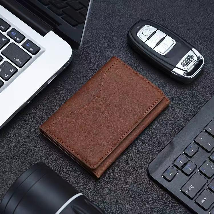 MagSafe-Compatible Tri-Fold Wallet & Stand for iPhone 12-16
MagSafe-Compatible Tri-Fold Wallet & Stand for iPhone 12-16