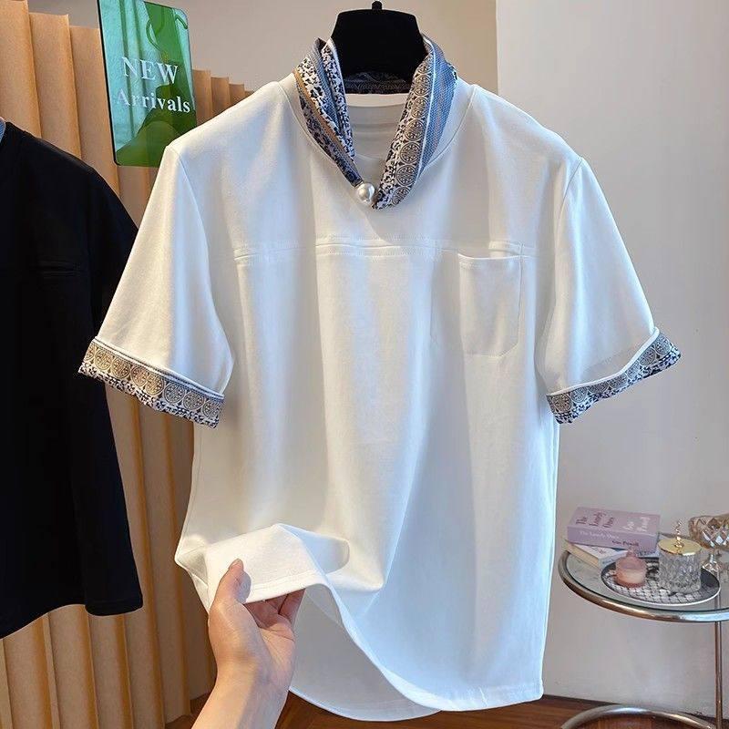 Chic Retro Plus Size Loose Short-Sleeved T-Shirt - Versatile, Flattering Fit for Women L білий
Chic Retro Plus Size Loose Short-Sleeved T-Shirt - Versatile, Flattering Fit for Women L білий
