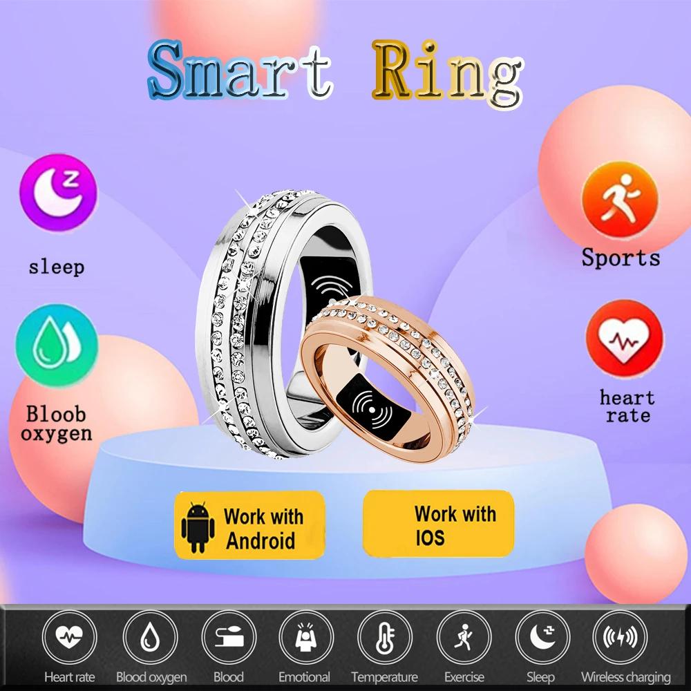 Новое смарт-кольцо SR500 для iPhone Android, пульсометр, артериальное давление, уровень кислорода в крови, температура, калории, здоровье, фитнес-трекер, кольца
Новое смарт-кольцо SR500 для iPhone Android, пульсометр, артериальное давление, уровень кислорода в крови, температура, калории, здоровье, фитнес-трекер, кольца