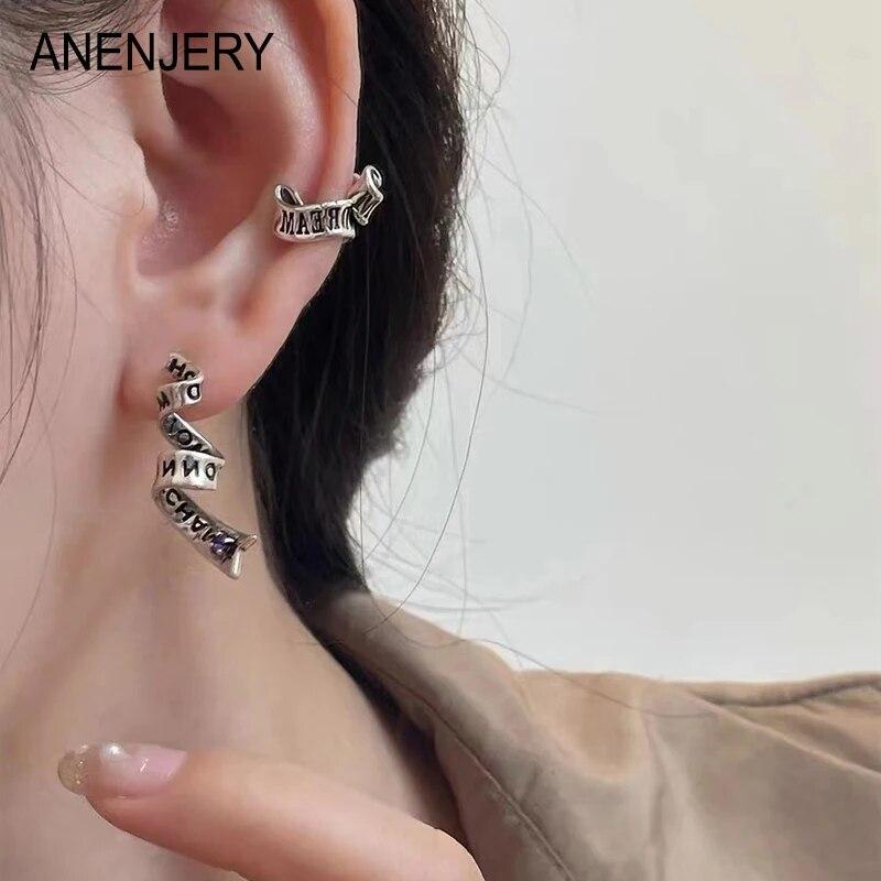 ANENJERY фиолетовые циркониевые серьги с лентой для женщин, индивидуальные винтажные аксессуары, вечерние украшения
ANENJERY фиолетовые циркониевые серьги с лентой для женщин, индивидуальные винтажные аксессуары, вечерние украшения
