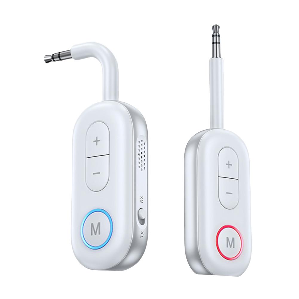 2 In 1 Wireless Audio Adapter 3.5mm AUX Jack Bluetooth-Compatible 5.3 Stereo Music Adapter for TV PC Headphone Car Kit Speaker білий
2 In 1 Wireless Audio Adapter 3.5mm AUX Jack Bluetooth-Compatible 5.3 Stereo Music Adapter for TV PC Headphone Car Kit Speaker білий
