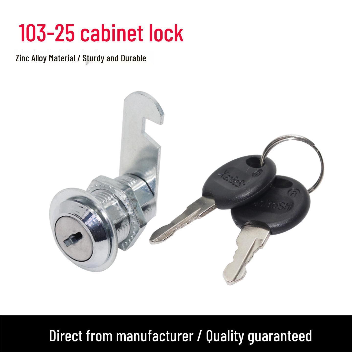Little Doctor 103-25 Multi-Use Cabinet Lock for Filing, Storage, and Mailboxes
Little Doctor 103-25 Multi-Use Cabinet Lock for Filing, Storage, and Mailboxes