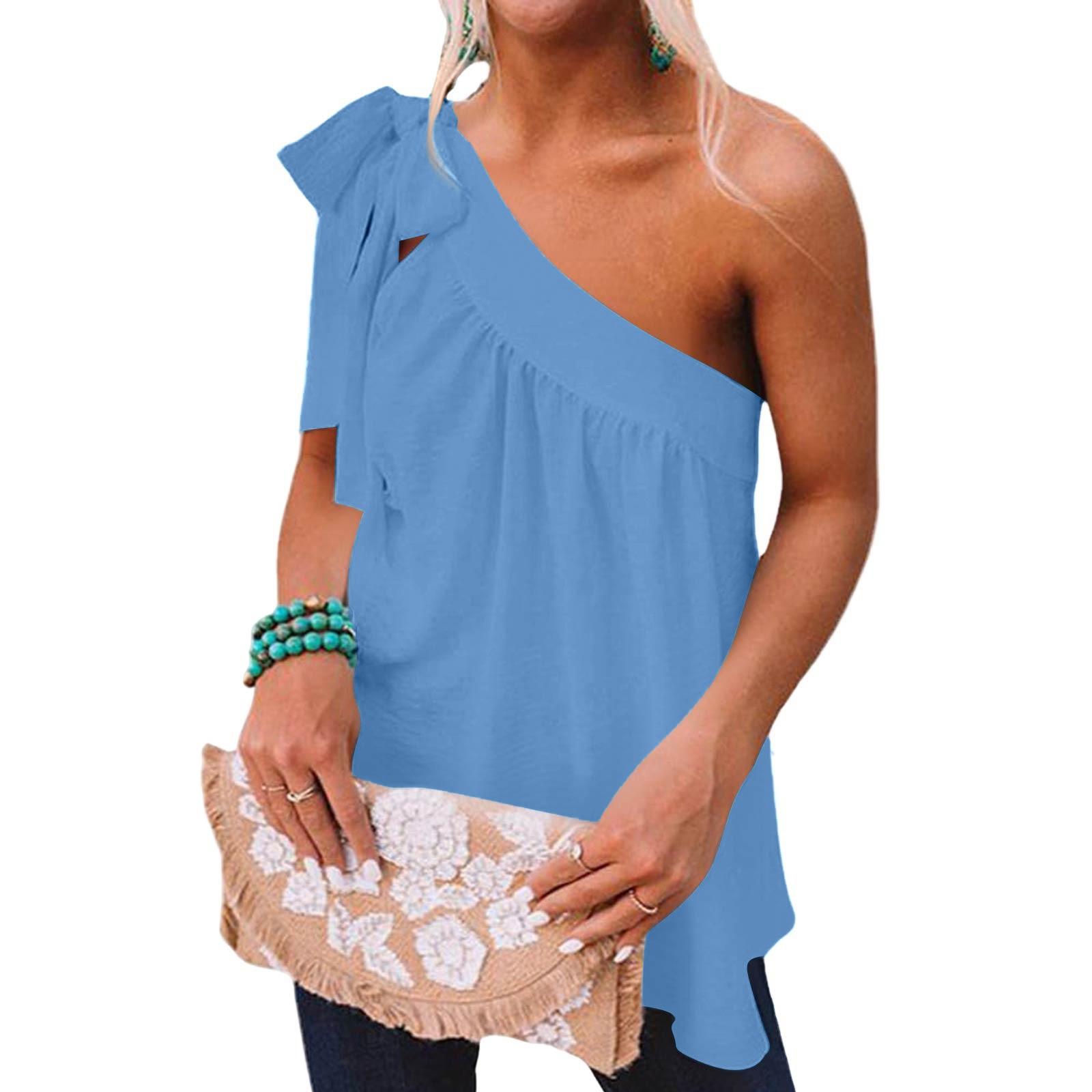 Women s Summer Fashion V-Neck Casual Sleeveless Blouse Solid Color Tops XL
Women s Summer Fashion V-Neck Casual Sleeveless Blouse Solid Color Tops XL