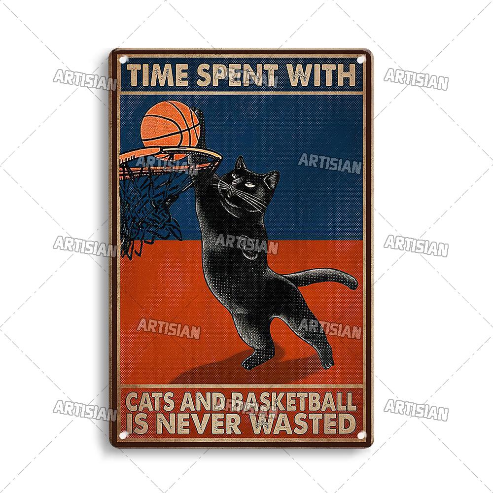 Artisian Halloween Retro Metal Plaque Black Cat Vintage Decorative Tin Poster Wall Decor For Garage Bar Pub Club Kitchen Home 20x30cm(7.8x11.8inch)
Artisian Halloween Retro Metal Plaque Black Cat Vintage Decorative Tin Poster Wall Decor For Garage Bar Pub Club Kitchen Home 20x30cm(7.8x11.8inch)