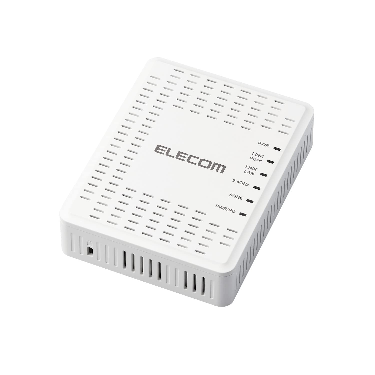 ELECOM Corporate Wireless Access Point 11ax Simultaneous Communication Web Smart Small Housing White Wi-Fi6 5GHz/1201Mbps + 2.4GHz/574Mbps WAB-S1775 білий
ELECOM Corporate Wireless Access Point 11ax Simultaneous Communication Web Smart Small Housing White Wi-Fi6 5GHz/1201Mbps + 2.4GHz/574Mbps WAB-S1775 білий