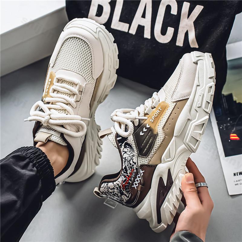 Men s Shoes 2026 New Style Spring N Slip Breathable Thick Soled Running Casual Shoes Fashi Trend Comfortable Chunky sneakers 44
Men s Shoes 2026 New Style Spring N Slip Breathable Thick Soled Running Casual Shoes Fashi Trend Comfortable Chunky sneakers 44