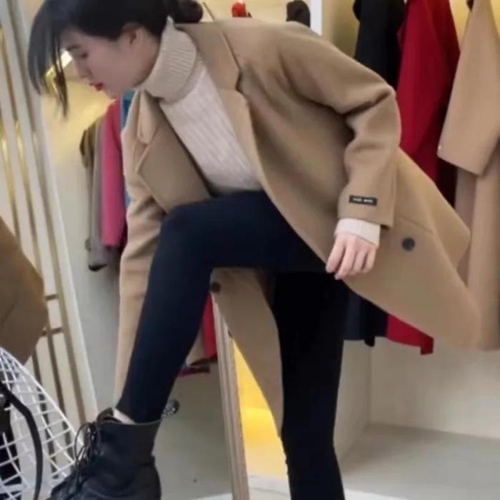 Coffee-Colored Double-Faced Wool Coat - Women s Short, Loose Korean Style for Autumn/Winter 2025. 3XL верблюд
Coffee-Colored Double-Faced Wool Coat - Women s Short, Loose Korean Style for Autumn/Winter 2025. 3XL верблюд
