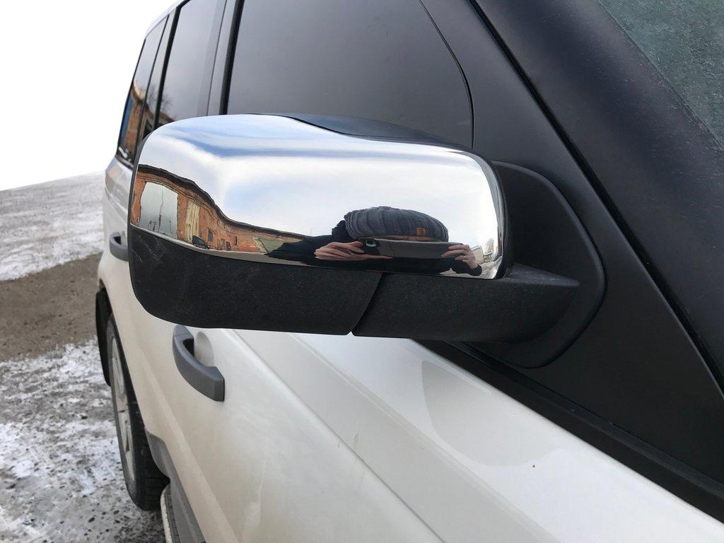 Covers for mirrors V1 restyling (2 pcs, stainless steel) Carmos - Turkish steel for Range Rover III L322 2002-2012
Covers for mirrors V1 restyling (2 pcs, stainless steel) Carmos - Turkish steel for Range Rover III L322 2002-2012