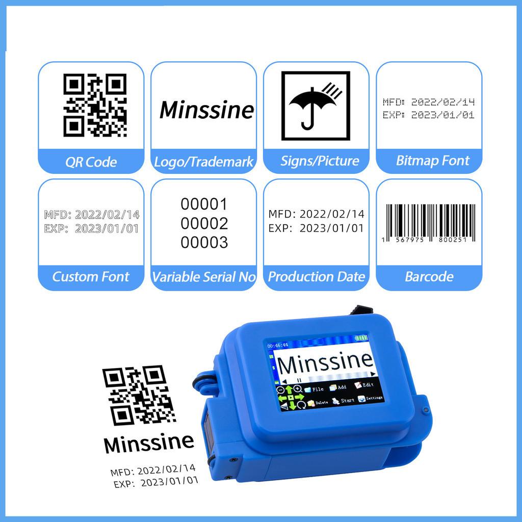 Мини-ручной струйный принтер с соплом 12,7 мм для QR-кода, штрих-кода, номера партии, даты, логотипа, срока годности, маркировочная машина
Мини-ручной струйный принтер с соплом 12,7 мм для QR-кода, штрих-кода, номера партии, даты, логотипа, срока годности, маркировочная машина