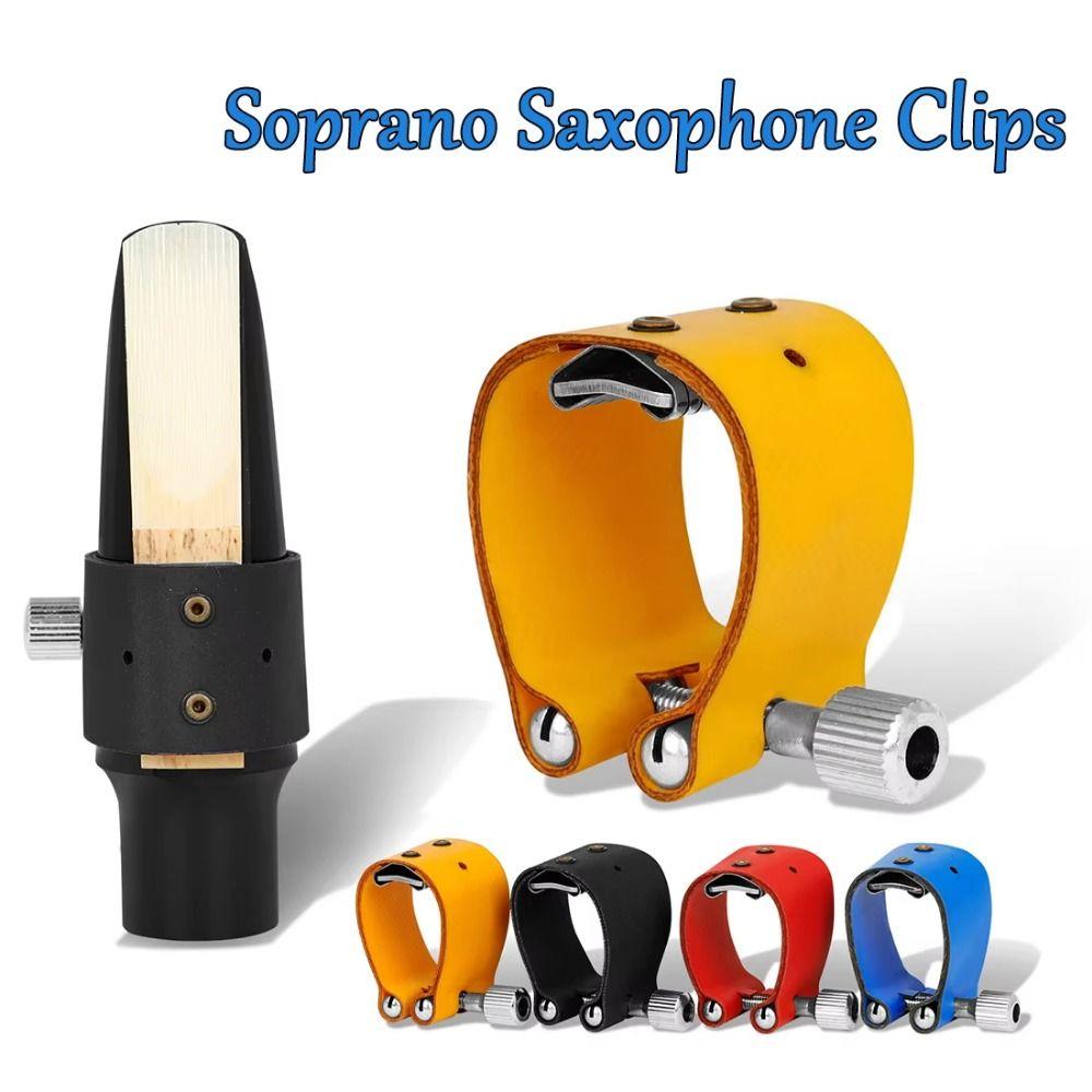 Soft Leather Soprano Saxophone Clip U-shaped Tenor Saxophone Fastener Accessories червоний
Soft Leather Soprano Saxophone Clip U-shaped Tenor Saxophone Fastener Accessories червоний