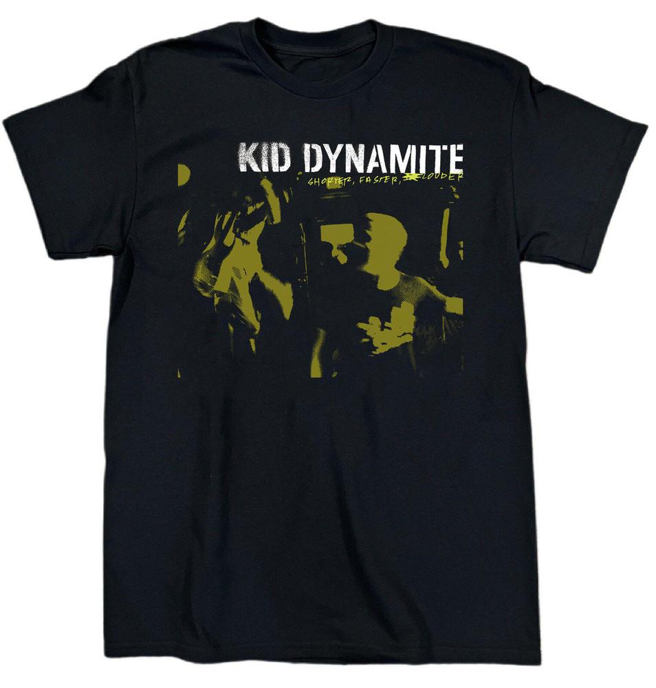 NEW Kid Dynamite Band Shorter Faster Louder Cotton Black T Shirt S5XL AG775 Unisex T-Shirt L
NEW Kid Dynamite Band Shorter Faster Louder Cotton Black T Shirt S5XL AG775 Unisex T-Shirt L