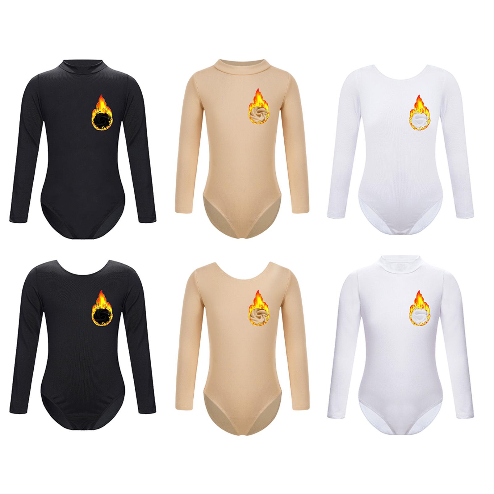 Kids Girls Gymnastics Leotards Long Sleeves Nude Undergarment Leotard for Girls Ballet Dance Wear 3-4 Years
Kids Girls Gymnastics Leotards Long Sleeves Nude Undergarment Leotard for Girls Ballet Dance Wear 3-4 Years