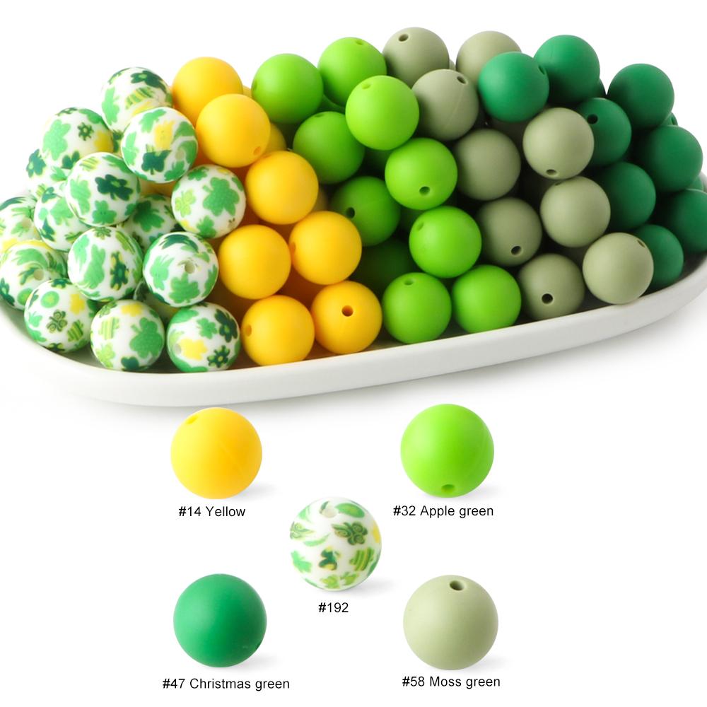 30Pcs 15MM Round Silicone Beads Printed Beads Mix Color Set For Jewelry Making DIY KeyChain Pen Bracelet Necklace Accessories 30pcs
30Pcs 15MM Round Silicone Beads Printed Beads Mix Color Set For Jewelry Making DIY KeyChain Pen Bracelet Necklace Accessories 30pcs