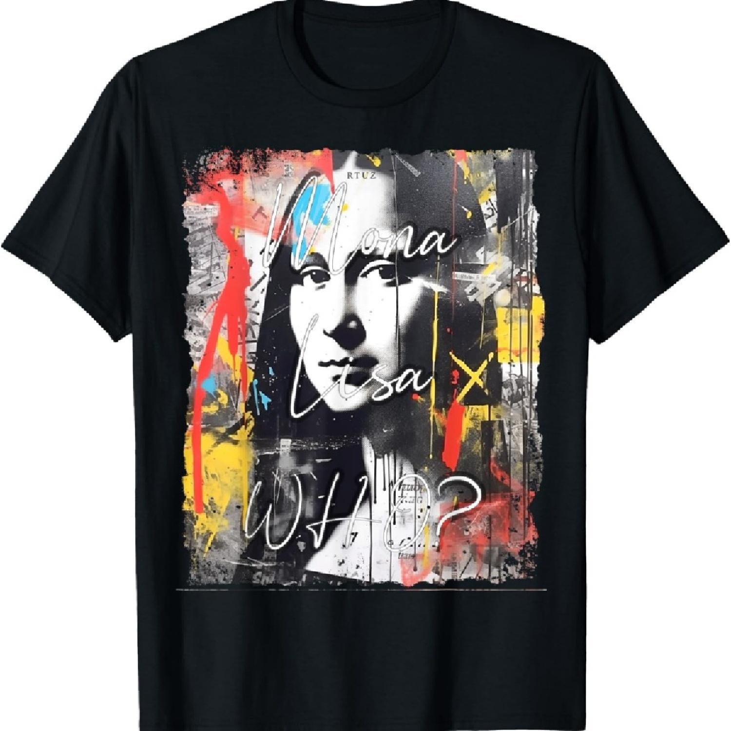 Abstract Graffiti Art Leonardo Da Vinci Art Mona Lisa T-Shirt XXXXXL чорний
Abstract Graffiti Art Leonardo Da Vinci Art Mona Lisa T-Shirt XXXXXL чорний