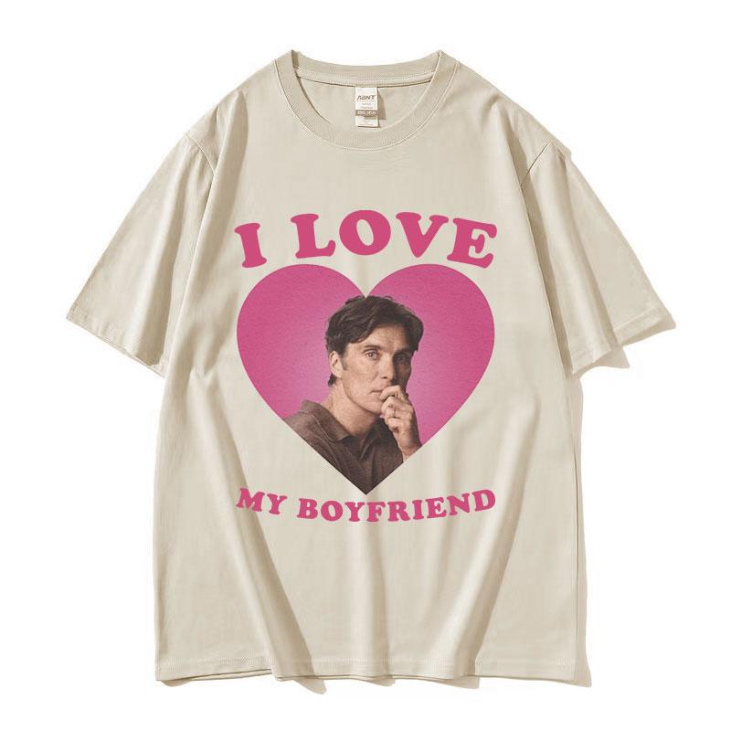26 I Love My Boyfriend Cillian Murphy Graphic T Shirts Retro High Fashion Tshirt Harajuku Short Sleeve Casual Aesthetic Clothes S
26 I Love My Boyfriend Cillian Murphy Graphic T Shirts Retro High Fashion Tshirt Harajuku Short Sleeve Casual Aesthetic Clothes S