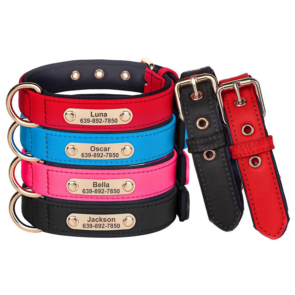 Waterproof Dog ID Collar Personalized Dog Name Breathable Padded Pet Collars with Engraved Tag Anti-lost for Small Large Dogs S красный
Waterproof Dog ID Collar Personalized Dog Name Breathable Padded Pet Collars with Engraved Tag Anti-lost for Small Large Dogs S красный
