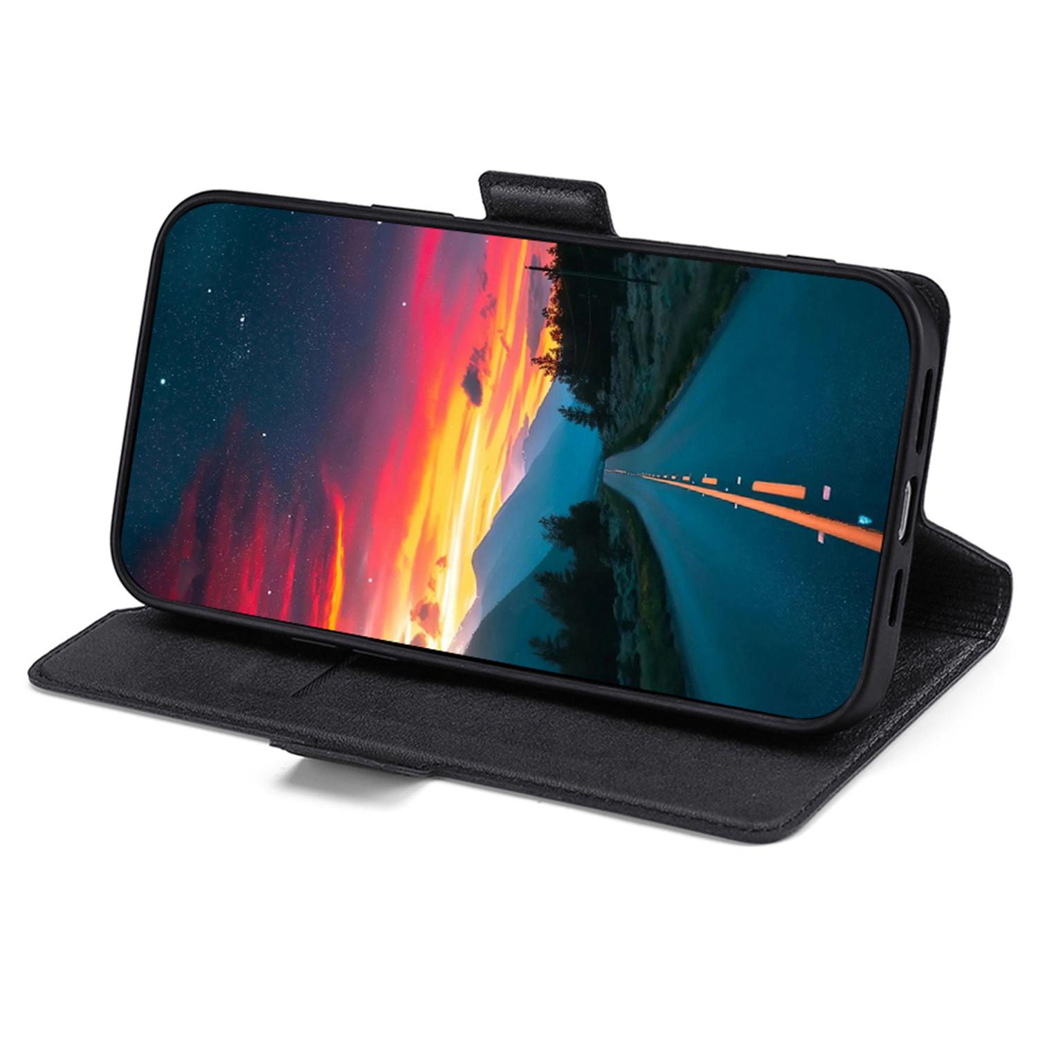 For Motorola Moto G72 4G Card Slot Design Ultra-slim Folio Flip PU Leather Cover Stand Inner TPU Phone Case Black
For Motorola Moto G72 4G Card Slot Design Ultra-slim Folio Flip PU Leather Cover Stand Inner TPU Phone Case Black