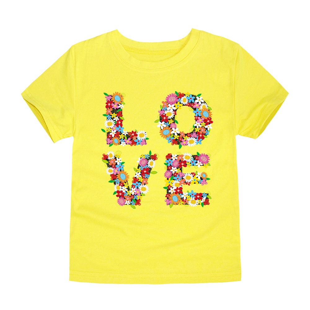 Simple Flowers girls T-shirt with 3D printed letters, children s short sleeved 5XL
Simple Flowers girls T-shirt with 3D printed letters, children s short sleeved 5XL