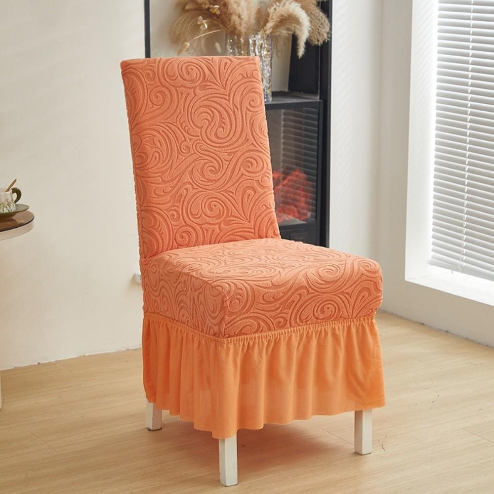 New Elastic Skirted Chair Cover Thickened Dustproof Living Room Chair Cover Full Wrap Jacquard Wear-Resistan Seat Cover Kitchen помаранчевий
New Elastic Skirted Chair Cover Thickened Dustproof Living Room Chair Cover Full Wrap Jacquard Wear-Resistan Seat Cover Kitchen помаранчевий