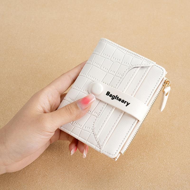 New Wallet Women New Women S Short Wallet Buckle Sanded Leather Coin Purse Mini Female Purses білий
New Wallet Women New Women S Short Wallet Buckle Sanded Leather Coin Purse Mini Female Purses білий
